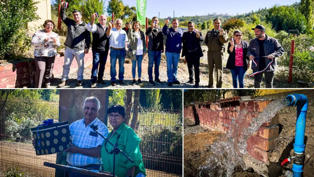 60 familias del sector Palmilla de Nacimiento se beneficiarán con mejoramiento de sistema de agua, Cedida