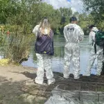 Hallazgo de un cadáver de sexo masculino encontrado en la ribera del río Toltén., cedida