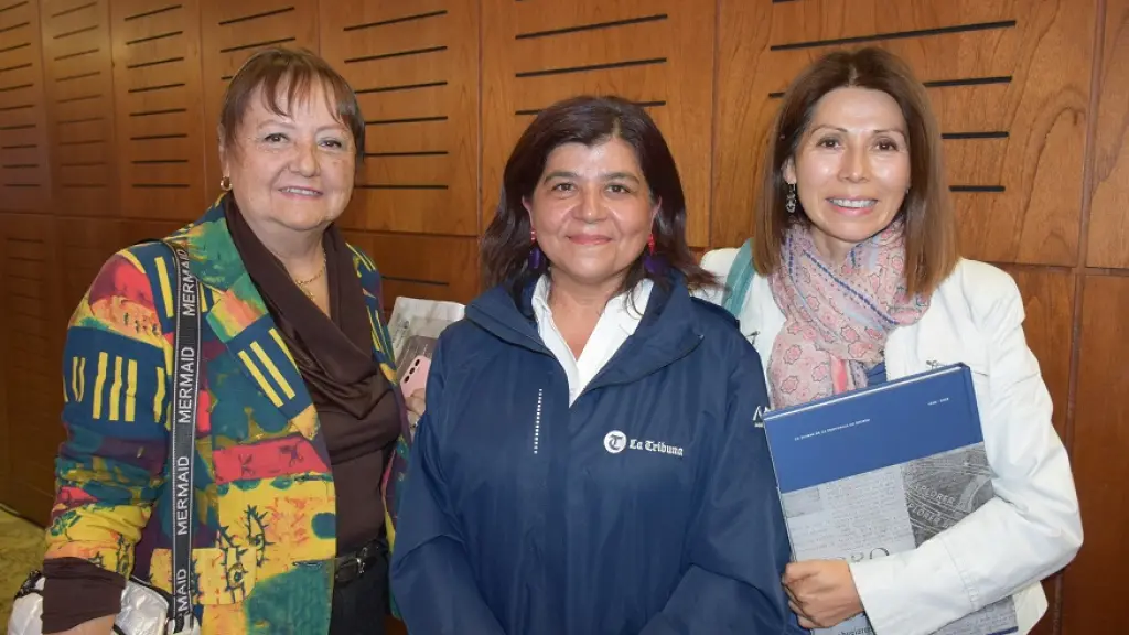 Myriam Quezada, Claudia Robles y Johanna Brito. | Diario La Tribuna