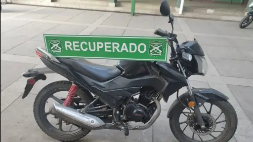 En Los Ángeles recuperan moto que había sido robada en Yumbel