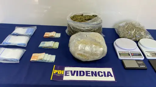   Capturan a colombiano con más de un kilo de marihuana escondida en su equipaje