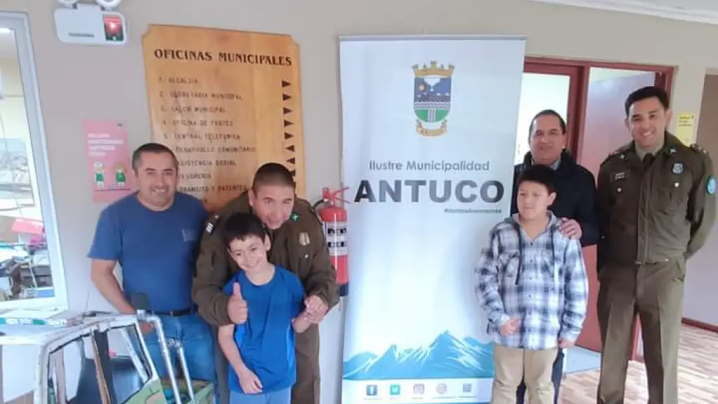 Recepción niño antucano 1 | Municipalidad de Antuco