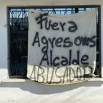 Manifestación feminista en Laja, Colectiva Feminista La Morada