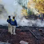 Atentado incendiario deja dos casas afectadas y una mujer lesionada en Perquenco