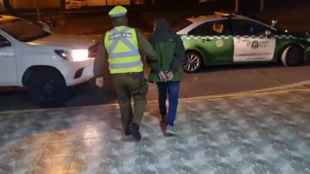 Detención de uno de los involucrados en el tráfico de drogas., Cedida
