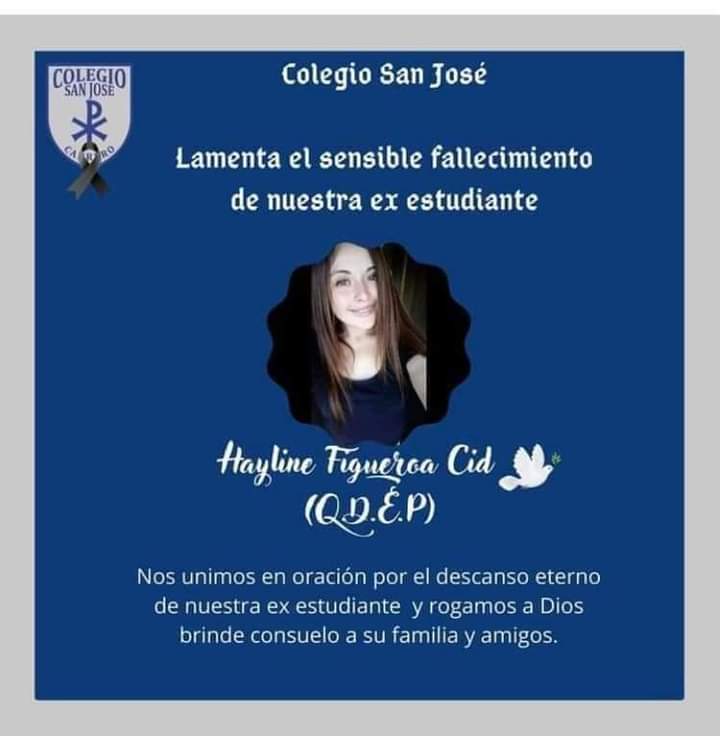 Condolencias Colegio San José / Colegio San José Facebook