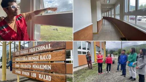 Inauguraron obras de mejoramiento en Escuela Ralco Lepoy y Liceo Ralco de Alto Biobío