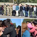 Con despedida a familiares, 172 jóvenes se acuartelaron en destacamento angelino para Servicio Militar 