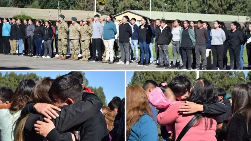Con despedida a familiares, 172 jóvenes se acuartelaron en destacamento angelino para Servicio Militar 