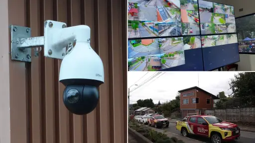 Inauguran nuevo sistema de vigilancia en la comuna de Nacimiento 