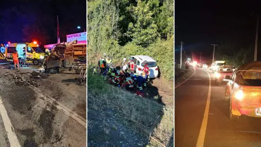A cuatro aumentaron los fallecidos en accidentes de tránsito en la provincia Biobío durante fin de semana largo