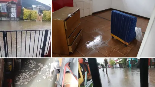 Estamos agotados: Vecinos de Villa Todos los Santos manifestaron su malestar por inundaciones 