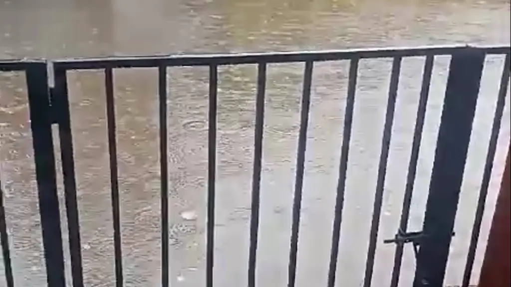 Pasaje Santa Teresa inundado | Cedida 