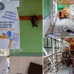 Estudiantes encapuchados vandalizaron liceo en Lota tras la muerte de uno de sus estudiantes, José Manuel Lagos