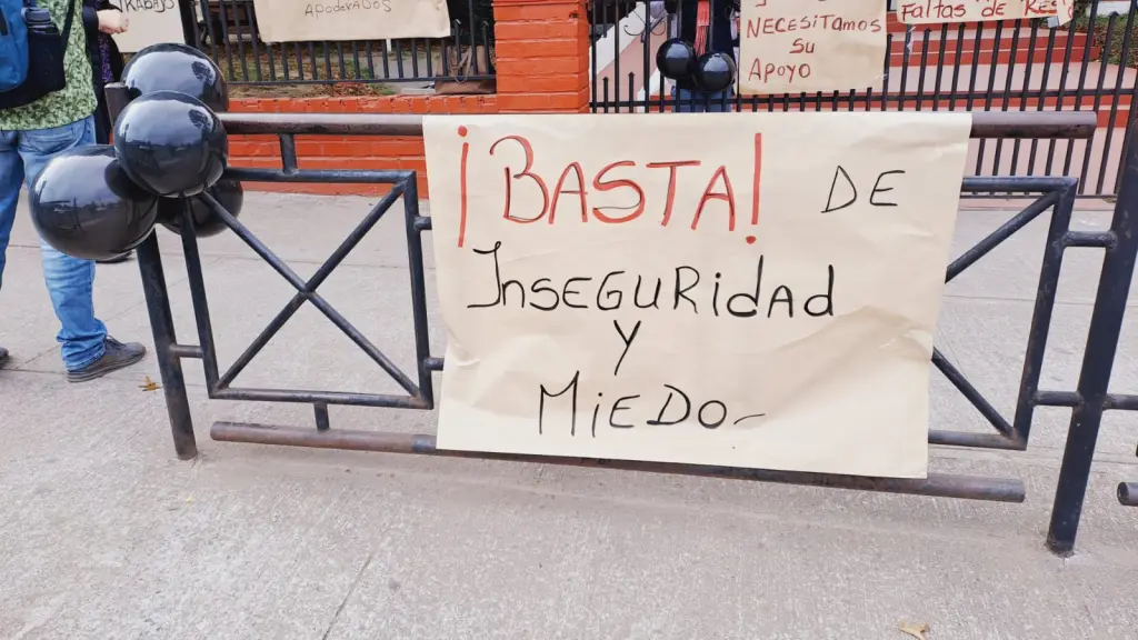 Protesta Liceo de Nacimiento 2 | Cedida 