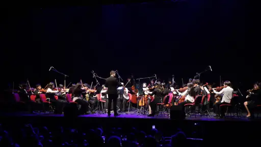 GALERÍA: Orquesta de Cámara Juvenil debuta con concierto de gala por aniversario de Los Ángeles