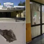 Apoderados reclaman problemas de infraestructura en el Liceo Bicentenario A-59 , Cedida