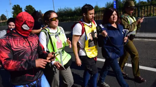 GALERÍA: Mulchén recibe con emoción a Camila y Marcos en su lucha contra la Distrofia Muscular