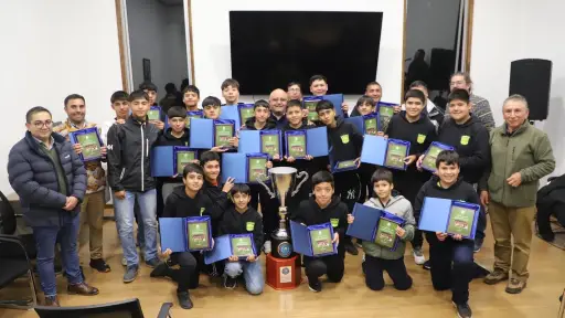 Un justo homenaje a infantiles de Avenida Independiente de Mulchén