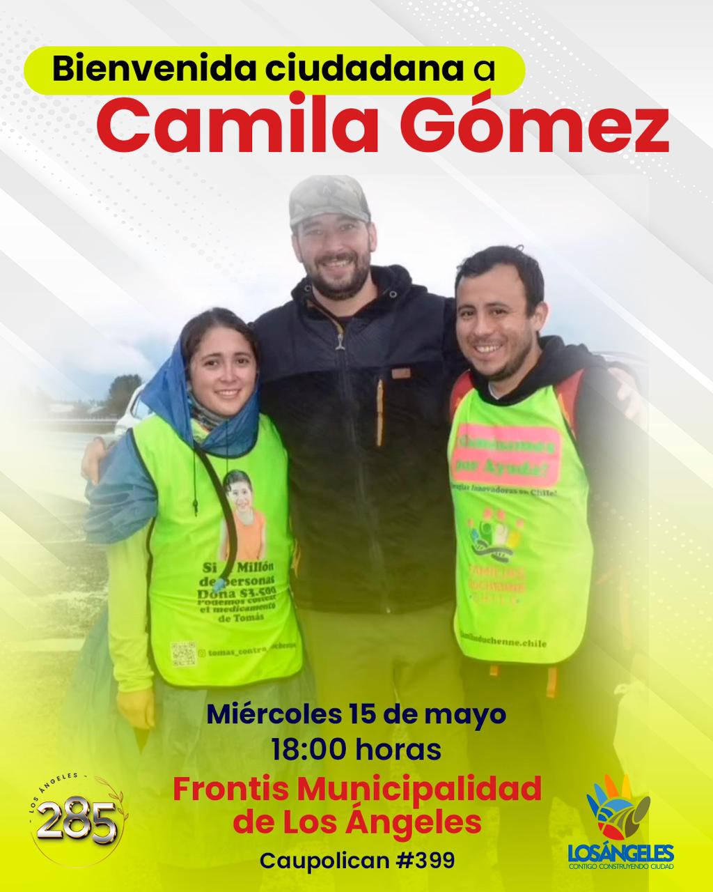 Bienvenida a Camila Gómez en Los Ángeles / Cedida 