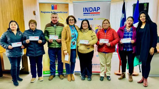 INDAP entrega recursos del Fondo de Operación Anual a pequeños agricultores de Cabrero