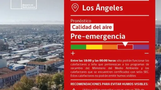Los Ángeles registra la primera pre-emergencia ambiental de la temporada 