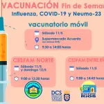 Lugares y horarios de puntos de vacunación en Los Ángeles, DCS Los Ángeles
