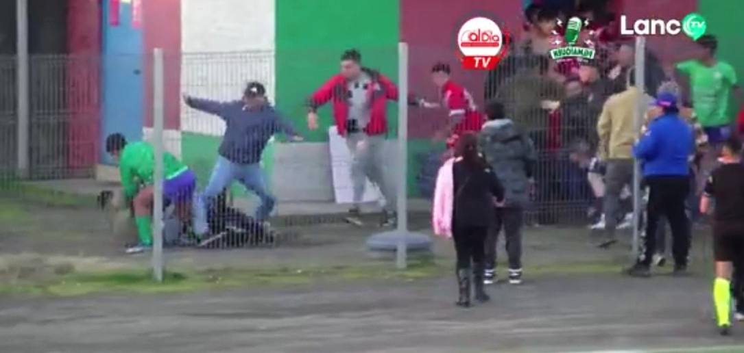 Una violente pelea se vivió en partido de la Tercera División A / Cedida