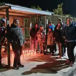 Velatón espontánea se realizó en Antuco en nuevo aniversario de la tragedia