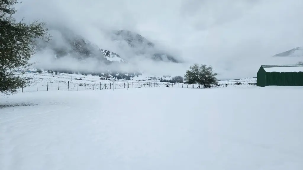Nieve en Butalelbún 7 | Cedida 