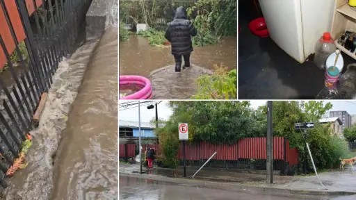 Vecina reclama por obras en avenida Los Ángeles que provocan inundación de su casa