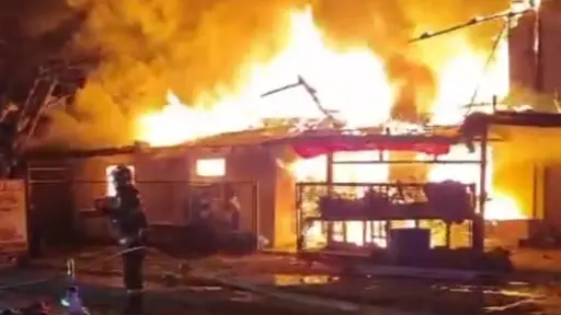 Los Ángeles: Incendio consume al menos  tres casas en San Carlos Purén 
