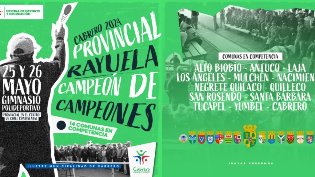 Campeonato de Rayuela / Municipalidad de Cabrerp
