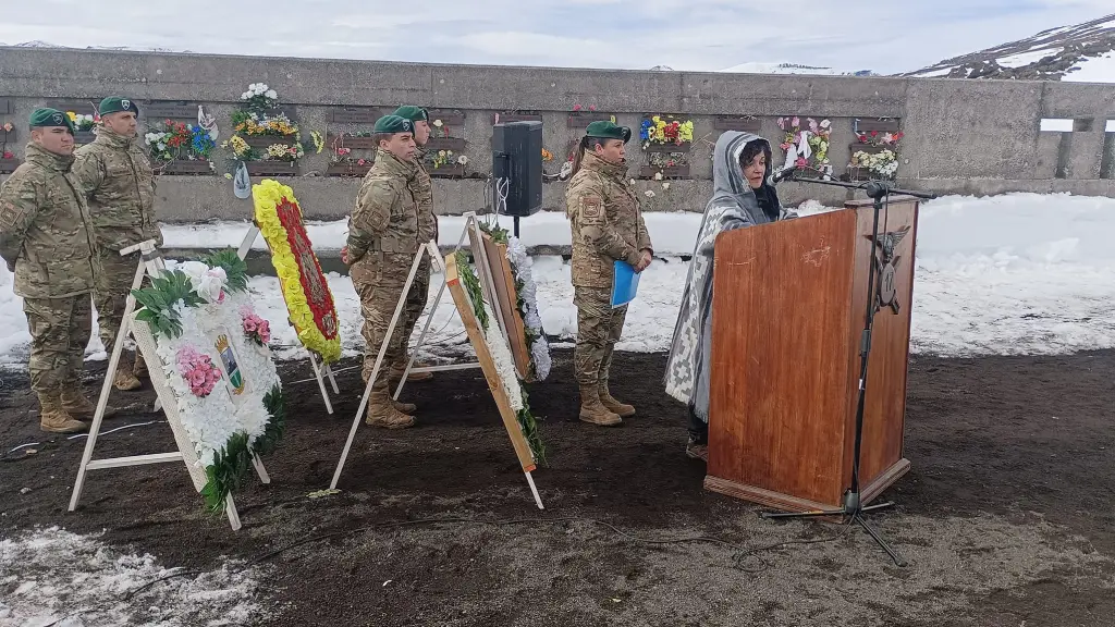 Aniversario por la Tragedia de Antuco cerró con ceremonia en el memorial del Valle de la Luna, Cedida