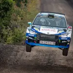 Jorge Martínez se quedó con la segunda fecha del Rallymobil en Yumbel, Rallymobil.cl