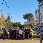 Agrupación Renacer inaugura memorial “Ángeles del Alma” en la avenida Vicuña Mackenna, Victor Jara