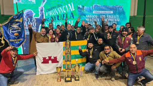 Rayueleros de Mulchén y Nacimiento se alzaron como los mejores en torneo provincial 