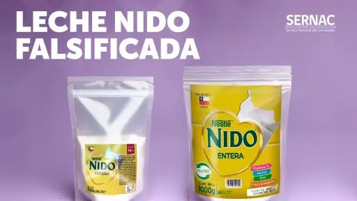 Detectan leche Nido falsificada: Se estaría comercializando en minimarkets y ferias