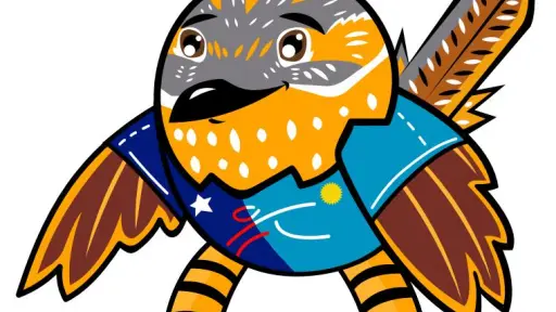 Calafatín se llamará la mascota de los Juegos de la Araucanía