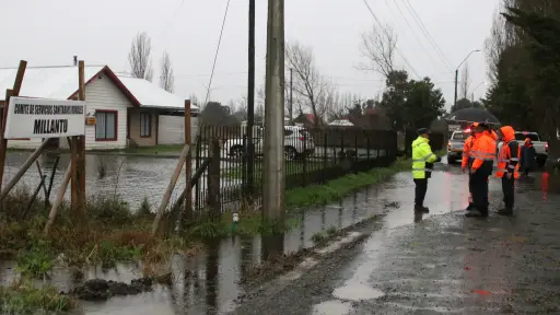 Reportan 350 viviendas afectadas tras inundaciones provocadas por sistema frontal