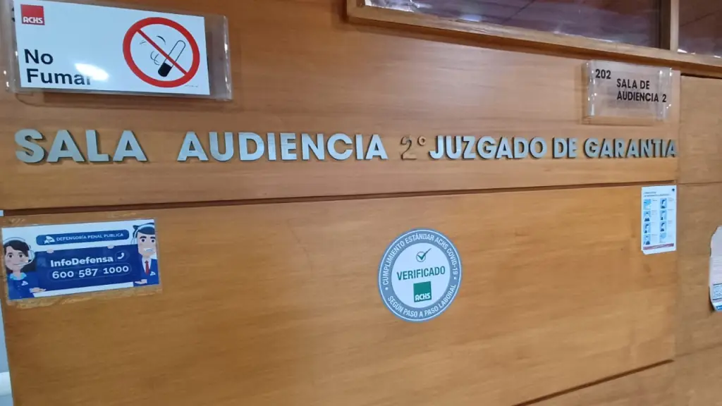 La audiencia de formalización de cargos se realizó en el Juzgado de Garantía de Los Ángeles., La Tribuna