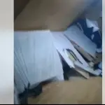 “Se está partiendo la casa por la mitad”: El dramático relato de vecino por derrumbe en Cerro Antena