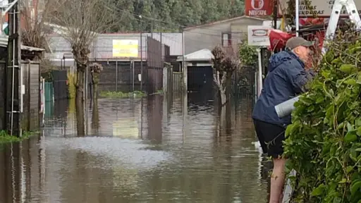 VIDEO: Así luce Villa Todos los Santos tras desborde de estero Paillihue