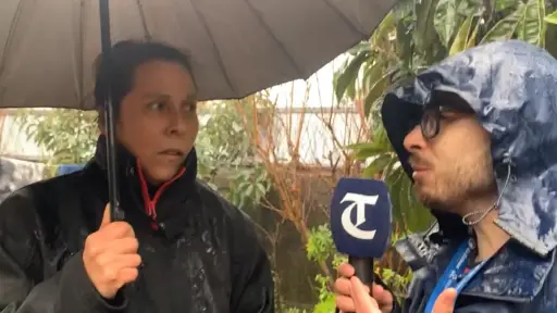  Ximena Jofré, vecina de Villa Todos los Santos:  Todos los inviernos es lo mismo