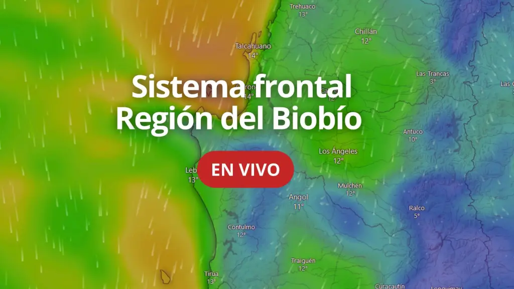Sistema frontal azota a la región del Biobío, La Tribuna