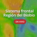 Sistema frontal azota a la región del Biobío, La Tribuna