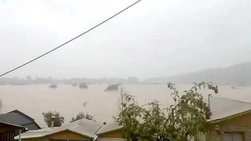 Declaran Alerta Roja en comuna de Arauco por amenaza de desborde del río Pichilo
