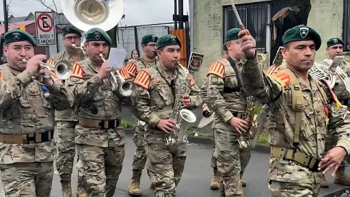 Día de la infantería: Los Ángeles conmemora al oficial angelino 