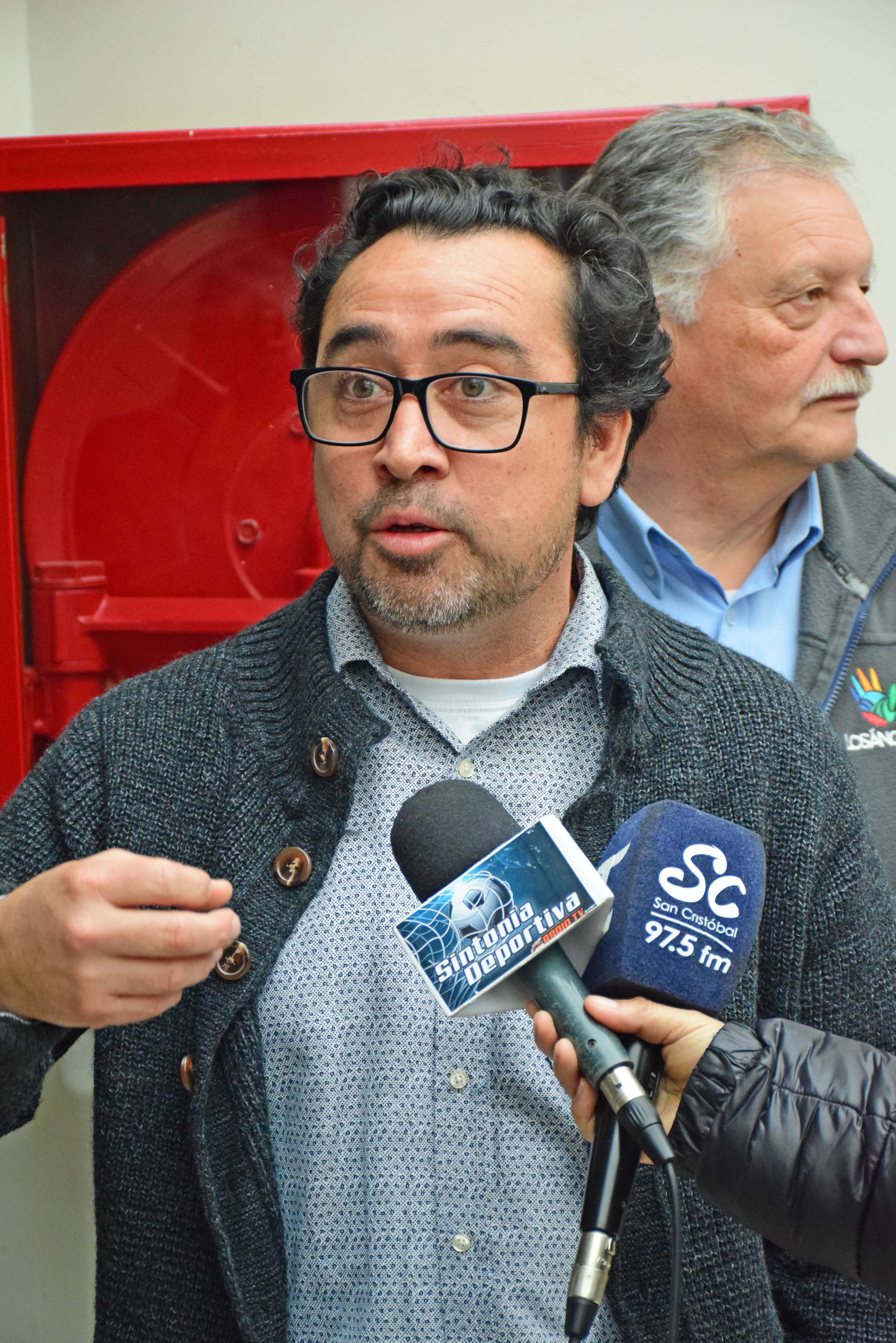 Jonathan Sanhueza, dirigente de Iberia / La Tribuna