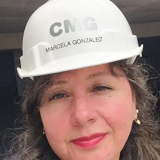 Marcela González, profesional de obra Condominio Aragón, Constructora CMG / CCHC